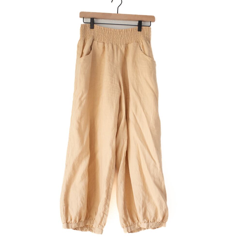 Nomad Women's linen Ankle Cropped Pants